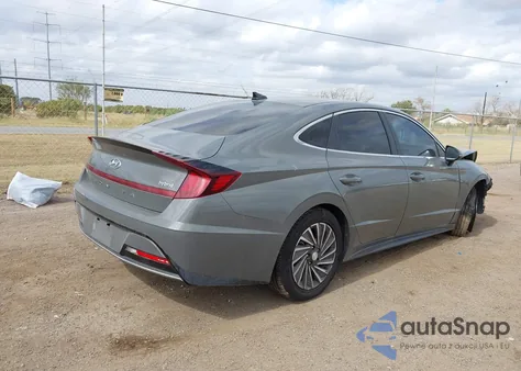 2022 Hyundai Sonata Hybrid Sel z USA, uszkodzony, nr VIN KMHL34JJ1NA051815